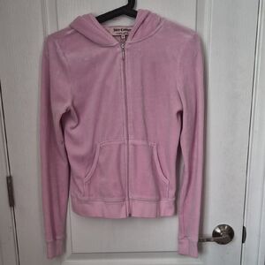 Juicy Couture Pink Velour Jacket